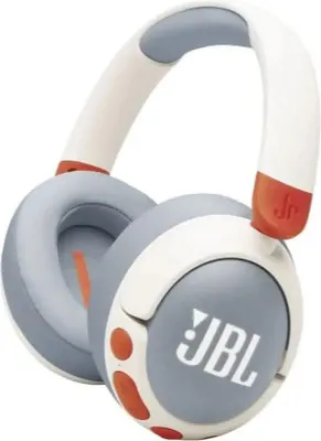 Image de JBL Junior 470NC Casque sans fil Casque serre-tête Téléphonie/Musique USB type C Bluetooth Gris clair, blanc