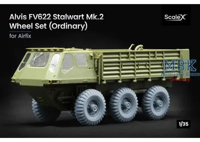 Produktbild von Scale X SCX-WM35026 Alvis FV622 Stalwart Mk.2 Ordinary wheel set- 1/35