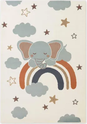 Produktbild von Hanse Home Adventures Kinderteppich Dreamy Jumbo Creme Multifarben