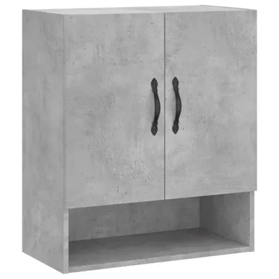 Zdjęcie produktu dla vidaXL Szafka ścienna betonowa szara 60x31x70 cm materiał drewnopochodny