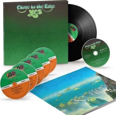 Image de Yes - Close To The Edge (édition limitée) (LP + 5CD + 1 Blu-ray)