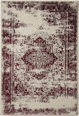 Image de Tapis Interiyou Suzuka Crème/Rouge 2 140 x 200 cm