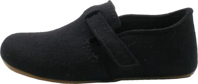 Produktbild von Haflinger Damen Hausschuh Herren Slipper Wolle Everest Focus 481056, Größe:38 EU, Farbe:Schwarz