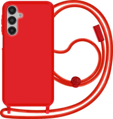 Produktbild von Avizar, Halbsteife Soft Touch Kettenhülle für Samsung Galaxy A16, Rot