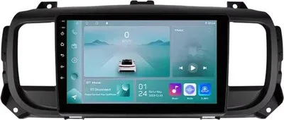 Obrázek produktu pro Autorádio s Bluetooth a CarPlay pro Peugeot Expert 3, Citroën Jumpy 3 a SpaceTourer (2016–2021) – Kompatibilní s Apple a Android – Stereo systém s navigačním systémem – 1 GB RAM, 32 GB paměti