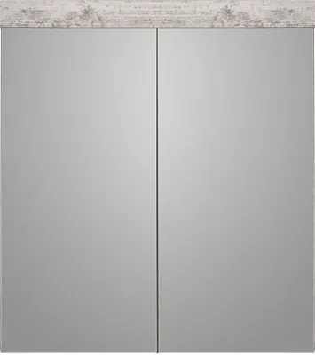 Productafbeelding van Trendteam badkamerspiegelkast Cancun/Boom Canyon, wit grenen, 72 x 79 x 17 cm