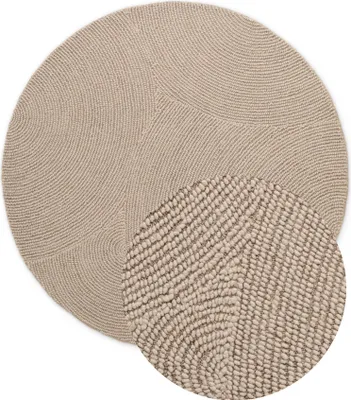 Produktbild von Hanse Home Calmio Wollteppich Calmio Hellbeige