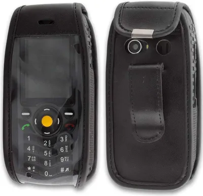 Zdjęcie produktu dla Ledertasche mit Gürtelclip für Cat B25