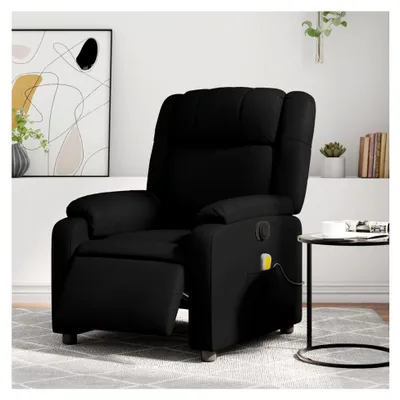Produktbild von Elektrischer Massagesessel, schwarz, Kunstleder, Relaxsessel für das Wohnzimmer
