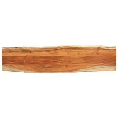 Image de Dessus de table 160x40x3,8 cm rectangulaire bois massif acacia