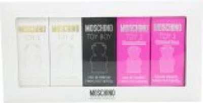 Produktbild von Moschino Toy Miniature Geschenk-Set 2 x 5ml Toy 2 EDP + 5ml Toy Boy EDP + 2 x 5ml Toy 2 Bubble Gum
