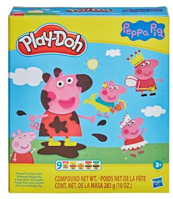 Produktbild von Play-Doh Peppa Wutz Styling Set, 3 Jahr(e), Polypropylen (PP), Polyethylen