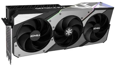 Zdjęcie produktu dla INNO3D iChill GeForce RTX 5090 X3, GeForce RTX 5090, 32 GB, GDDR7, 512 bit, PCI Express 5.0, 3 went.
