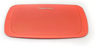 Produktbild von Tupperware Schneidebrett „Lachs“, orange, Kunststoff, 25,8 x 17,5 cm