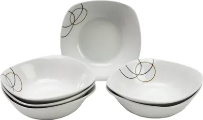 Obrázek produktu pro sada 6 misek na salát z obilovin Podívejte se 14,6 cm