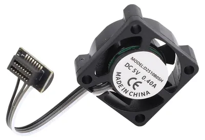 Hotend-Kühlventilator 2510 5V PWM, Doppelkugellager, 3,1 CFM