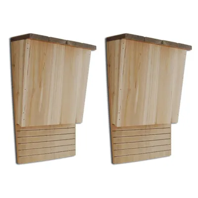 Produktbild von Cloris Designermöbel Fledermaushaus 22 x 12 x 34 cm 2er-Set 2024 Neu