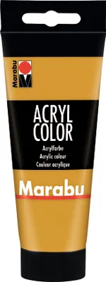 Produktbild von Marabu Acrylfarbe Acryl Color ocker 283 100 ml