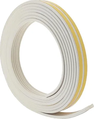Produktbild von Gummidichtung 2x3m für E-Profile, weiß