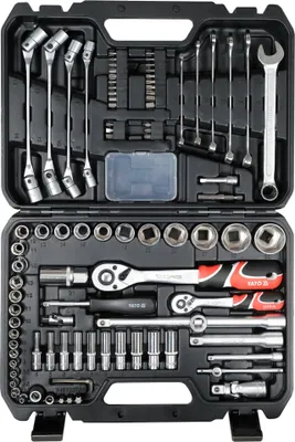 Zdjęcie produktu dla Yato Zestaw Kluczy   93El  1/2" / 1/4"