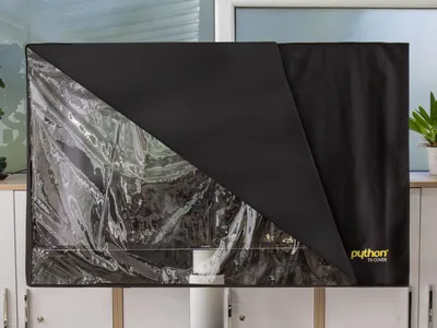 Obrázek produktu pro Python TV-C0128, Ochranná fólie, 1 kg, Černá, Průhledná, 1 kusů
