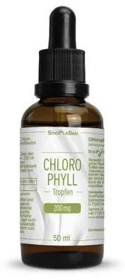 Produktbild von Chlorophyll 200 mg Tropfen 50 ml