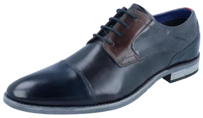 Produktbild von BUGATTI Luano dark blue/grey Leder - Größe: 44