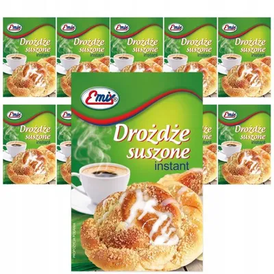 Produktbild von Emix Trockenbackhefe 8 g, 10 Stück