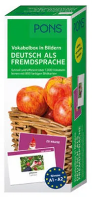 Obrázok produktu pre PONS Vokabelbox in Bildern Deutsch als Fremdsprache