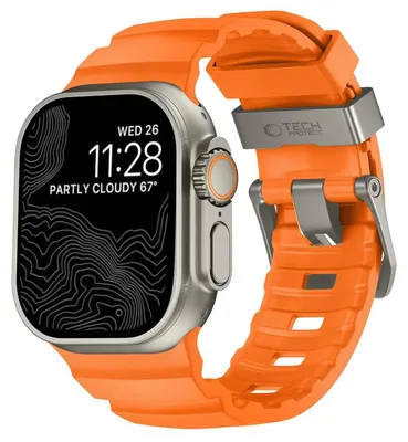 Obrázok produktu pre Remienok TECH-PROTECT MOTION pre hodinky APPLE WATCH 8 / 9 / 10 / 11 / 12 / SE / ULTRA (44 / 45 / 46 / 49 mm), oranžová farba