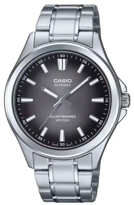 Produktbild von Casio Armbanduhr Mts-R100D-1Avdf, Saphirkristallglas, Datumsanzeige, Solarbetrieben