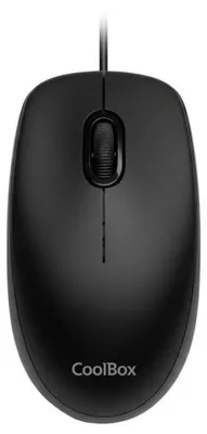 Image de Souris CoolBox U01 USB 1600 DPI noire