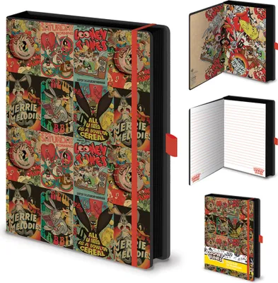 Produktbild von Looney Tunes - Luxus-Notizbuch - Collage