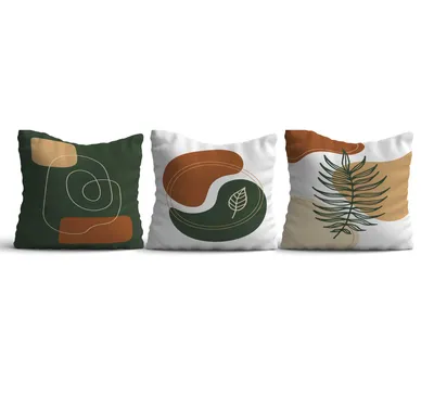 Produktbild von Evila Originals, Azury- KRL3133, Bunt, Kopfkissen, 50% Baumwolle / 50% Polyester