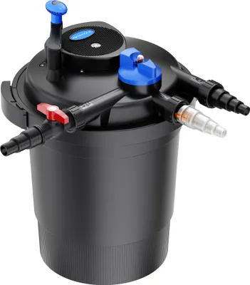 Produktbild von SunSun CPF-10000 Druckteichfilter 10.000 l/h / 11 W UVC Einheit, Teichdruckfilter für Teiche bis 12.000 Liter, Teichklärer, Filteranlage