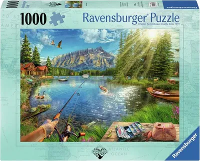 Produktbild von Ravensburger - Puzzle 1000 Life At The Lake