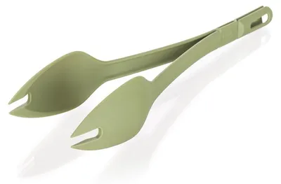 Immagine prodotto di Set di posate da insalata, in plastica, verde