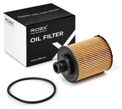 Produktbild von Ölfilter RIDEX 7O0076 Filtereinsatz für OPEL Corsa D Schrägheck (S07) Corsa C Schrägheck (X01) Meriva A (X03) Astra H Caravan (A04) Astra H Schrägheck