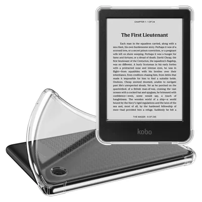 Produktbild von Fintie Clear Hülle für Tolino Shine 5(2024)/Shine Color/Shine 4(2022) & Kobo Clara BW(2024)/Clara Colour/Clara 2E 6 Zoll eReader, Durchsichtig Weiche TPU Case, Stoßfest Anti-Scratch Cover, Transparent