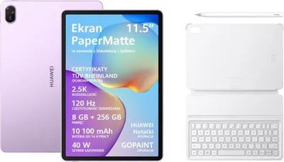 Obrázok produktu pre Tablet HUAWEI MatePad 11.5 2025 PaperMatte Edition Wi-Fi 8GB 256GB fialový + dotykové pero