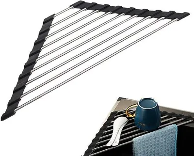 Produktbild von Verstelbare Gooseneck-Aufkleider aus Edelstahl 304 Oprollbarer Aufkleider für die Küche