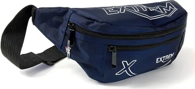 Produktbild von Bag Street Nylon Damen Herren Bauchtasche Gürteltasche blau 28x9x12 OTJ508B