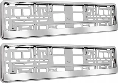 Immagine prodotto di Xtrobb 22048 Rondella targa CHROM metallic 2 pz