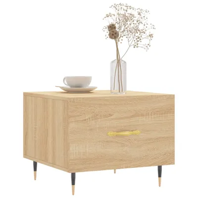 Produktbild von "Winterschlussverkauf "Couchtisch - CLORIS - Wohnzimmertisch - Robust und langlebig - Sonoma-Eiche 50x50x40 cm Holzwerkstoff - NeuMöbel6171691