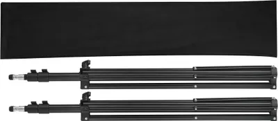 Produktbild von vidaXL Lampenstativ 2 Stk. Höhe 78-210 cm