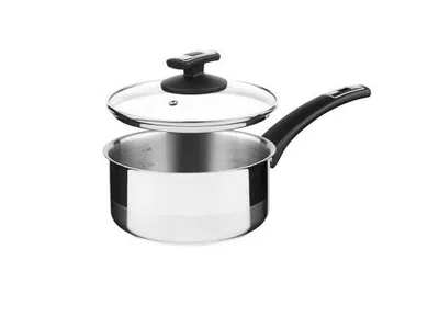 Zdjęcie produktu dla KOLIMAX - Czeskie naczynia kuchenne ze stali nierdzewnej Garnek z pokrywką KOLIMAX COMFORT 18 cm, 2,0 l
