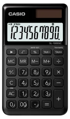 Zdjęcie produktu dla Casio SL-1000SC-BK czarny