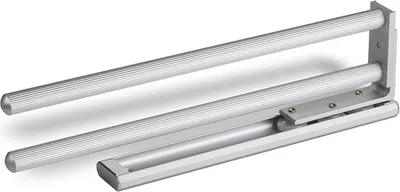 Produktbild von SOTECH Aluminium Handtuchhalter TED 2-armig 325 - 487 mm ausziehbar / drehbar EV1 eloxiert