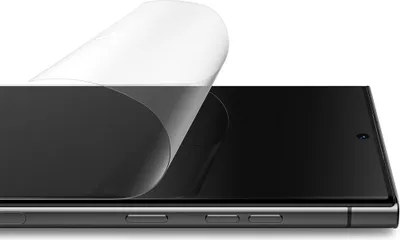 Produktbild von Spigen Neo Flex, Samsung, Galaxy S23 Ultra, Tropfsicher, Staubresistent, Kratzresistent, Transparent, 2 Stück(e)
