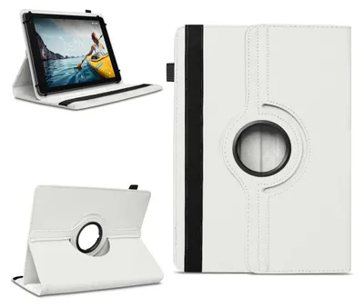 Produktbild von 360 Grad Hülle für VALE Tablet V11E / V10E / V10A Tasche Schutzhülle Cover CaseFarben:Weiss